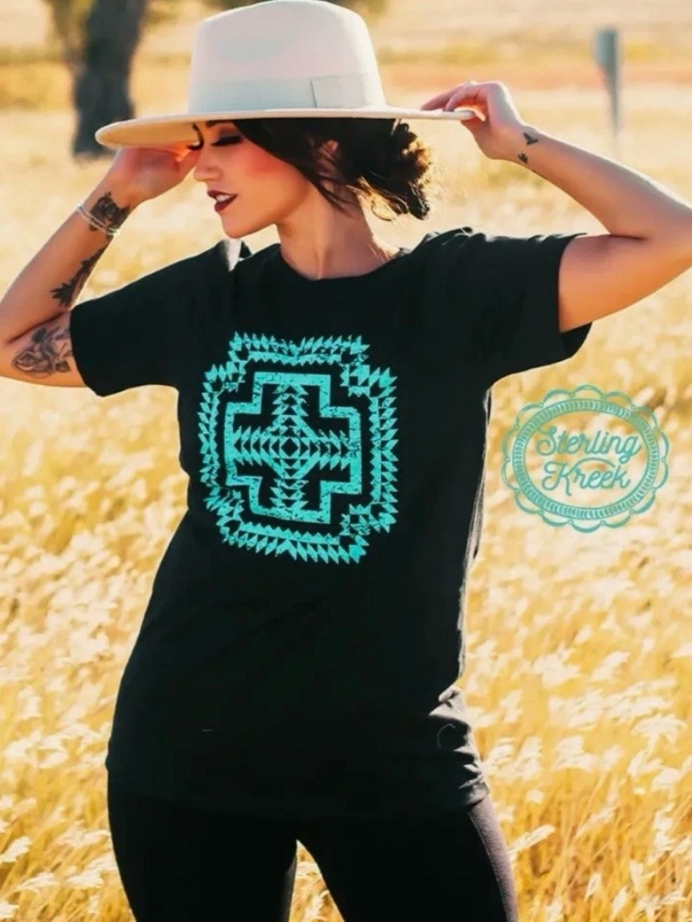 Sterling Kreek Chickasaw Tshirt, Unisex Sizing, Men’s/women’s